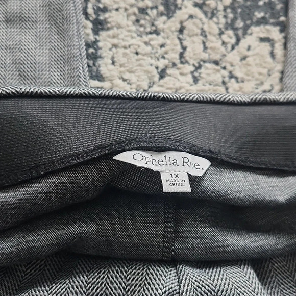 NWT Ophelia Roe High-rise straight leg pants Size 1X - Picture 7 of 11